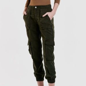 NWT Dear John Denim Olive Sandy Trouser Jogger Cargo Style Pant